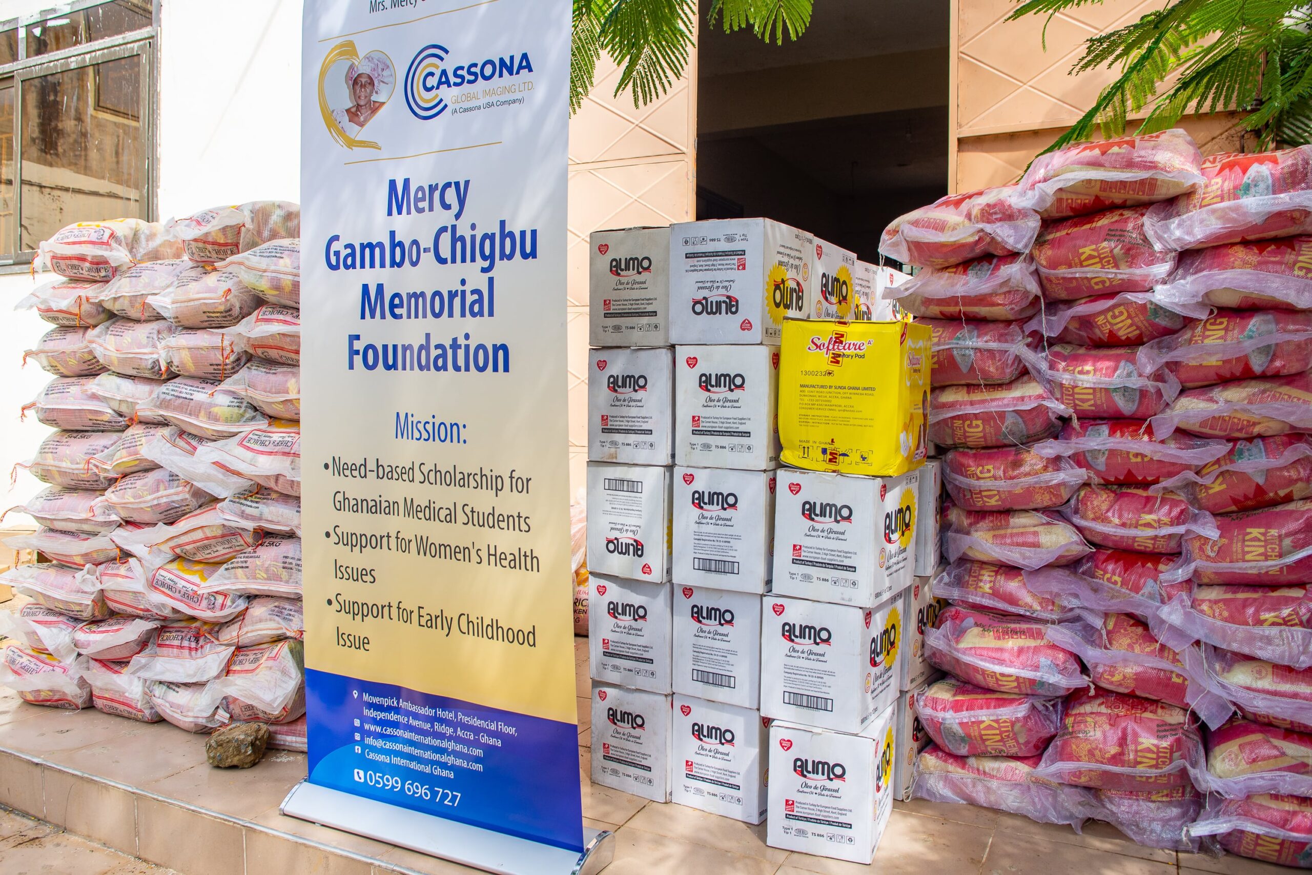 Residents of Weija Community receives support from Mercy Gambo – Chigbu Memorial Foundation