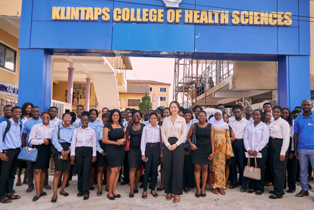 Cassona, Mindray train Ghanaian students on medical imaging